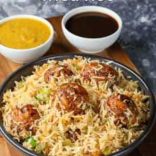 Fried Rice with Manchurian