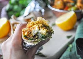 Lemon Paneer Tikka Roll