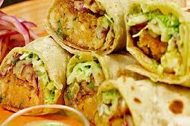 Malai Paneer Tikka Roll