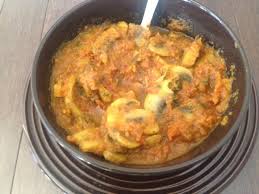 Punjabi Cooker Mushroom