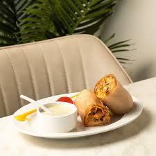 Tandoori Mushroom Roll