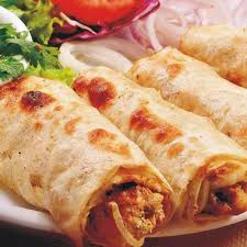 Afghani Soya Chaap Roll