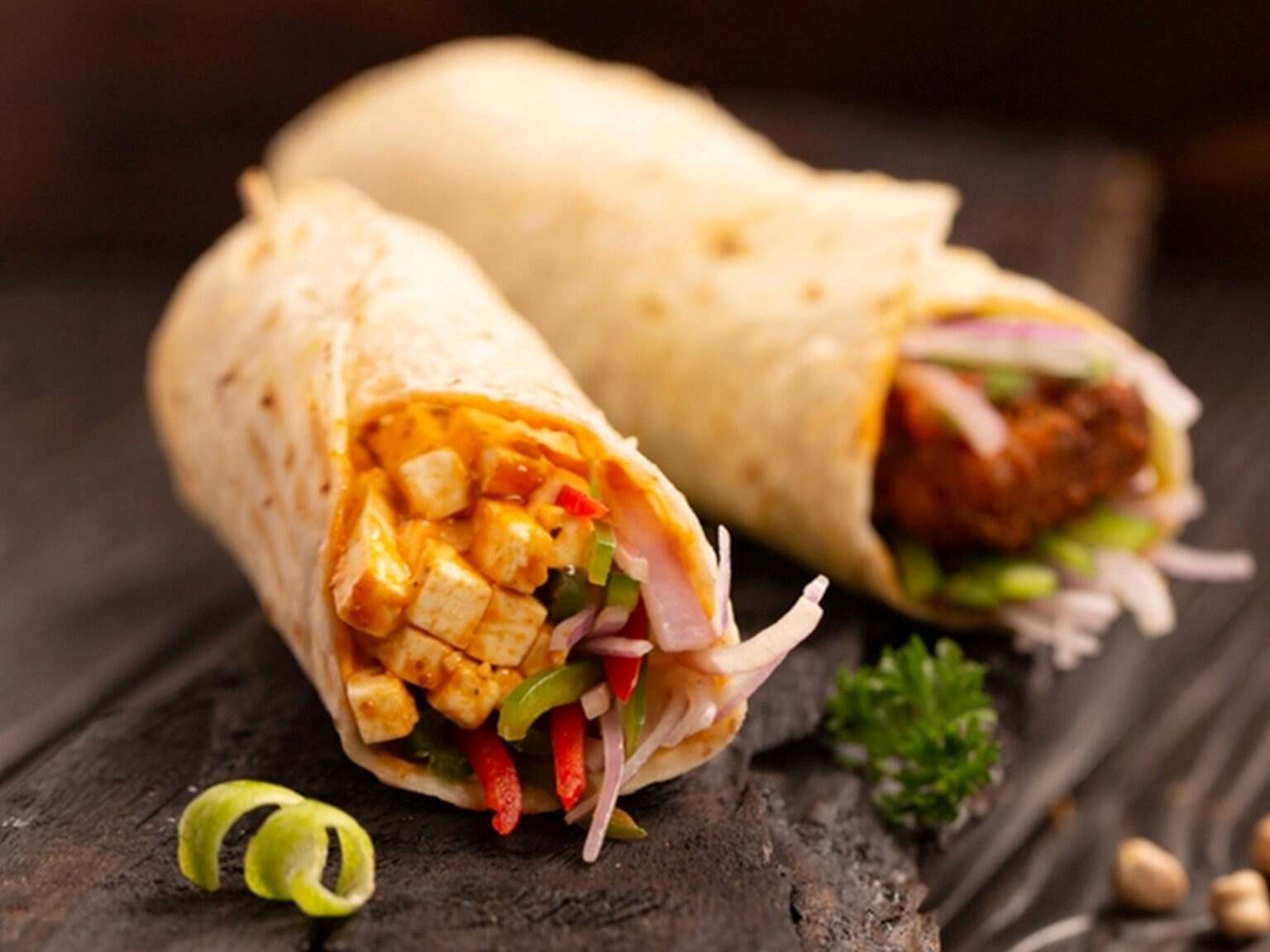 Doner Paneer Shawarma