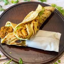 Masala Soya Chaap Roll