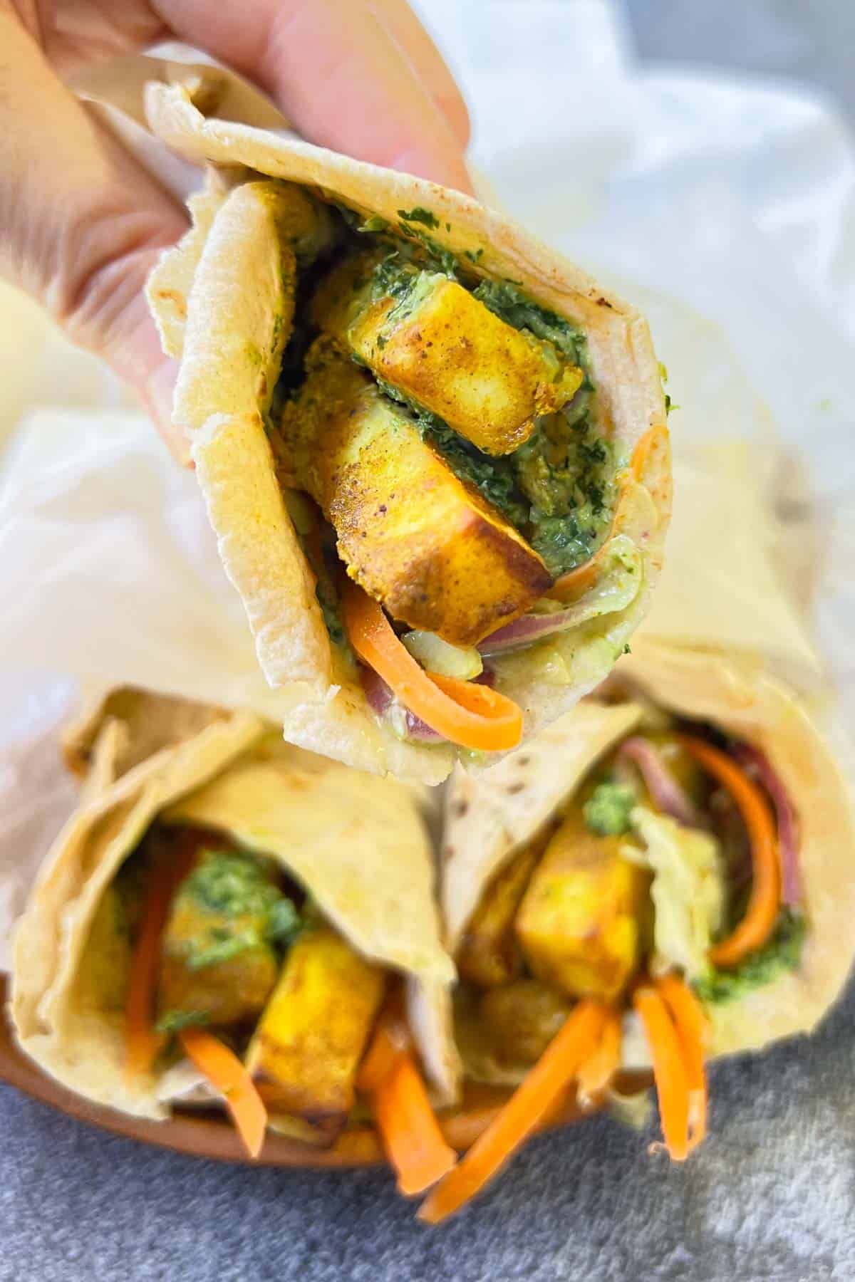 Veggie Korma Roll