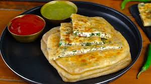 Paneer paratha
