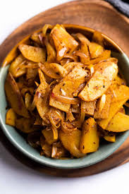 Pyaj aloo dry