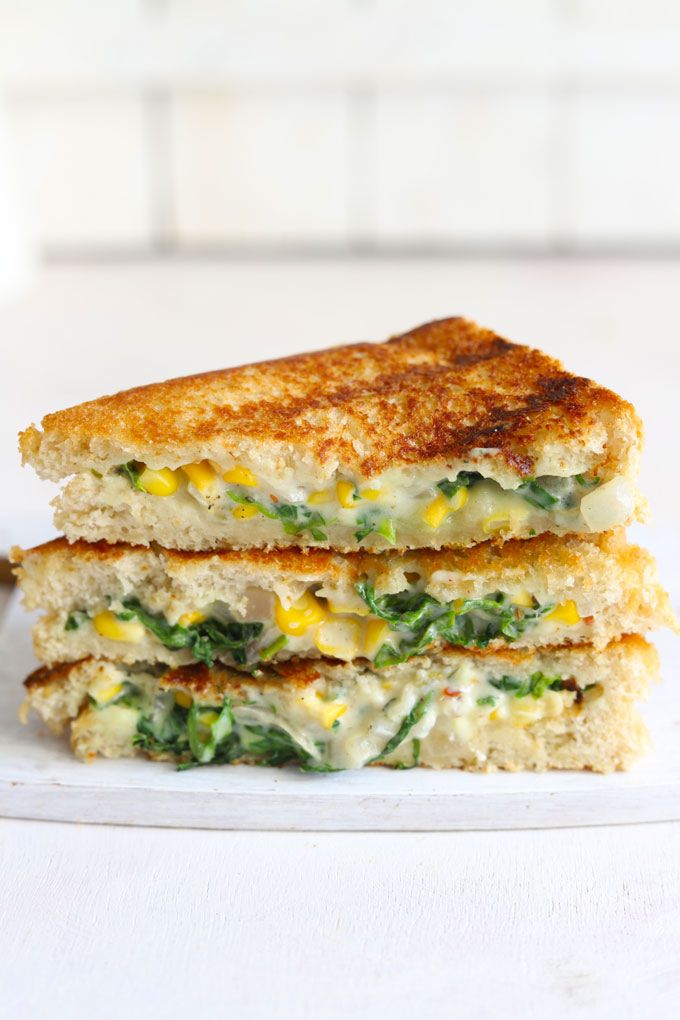 VEG CHEESE CORN SANDWICH
