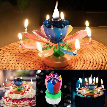 FANCY BIRTHDAY CANDLE