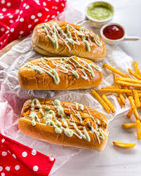 PANEER HOT DOG
