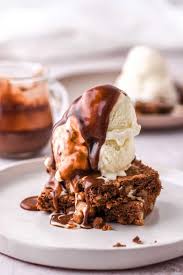 Brownie with Ice cream