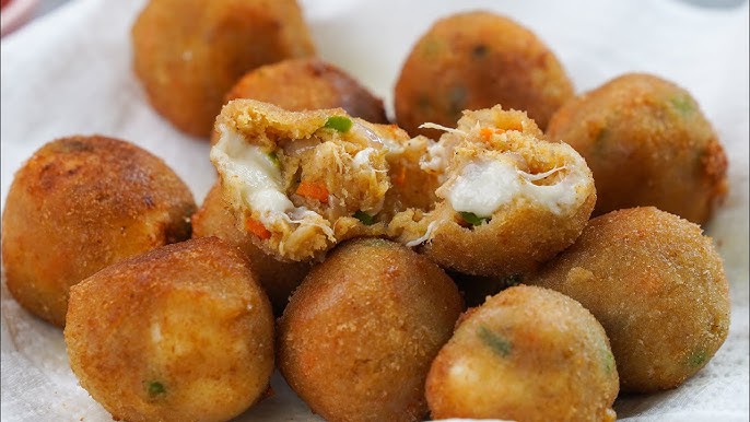Chicken Molten Cheese Balls