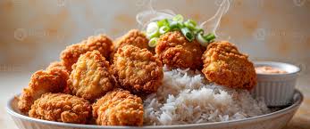 Crispy Chicken Nuggets Briyani Rice Bowl