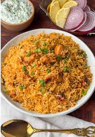 Fresh Flames Chicken Wings Briyani Rice Bowl