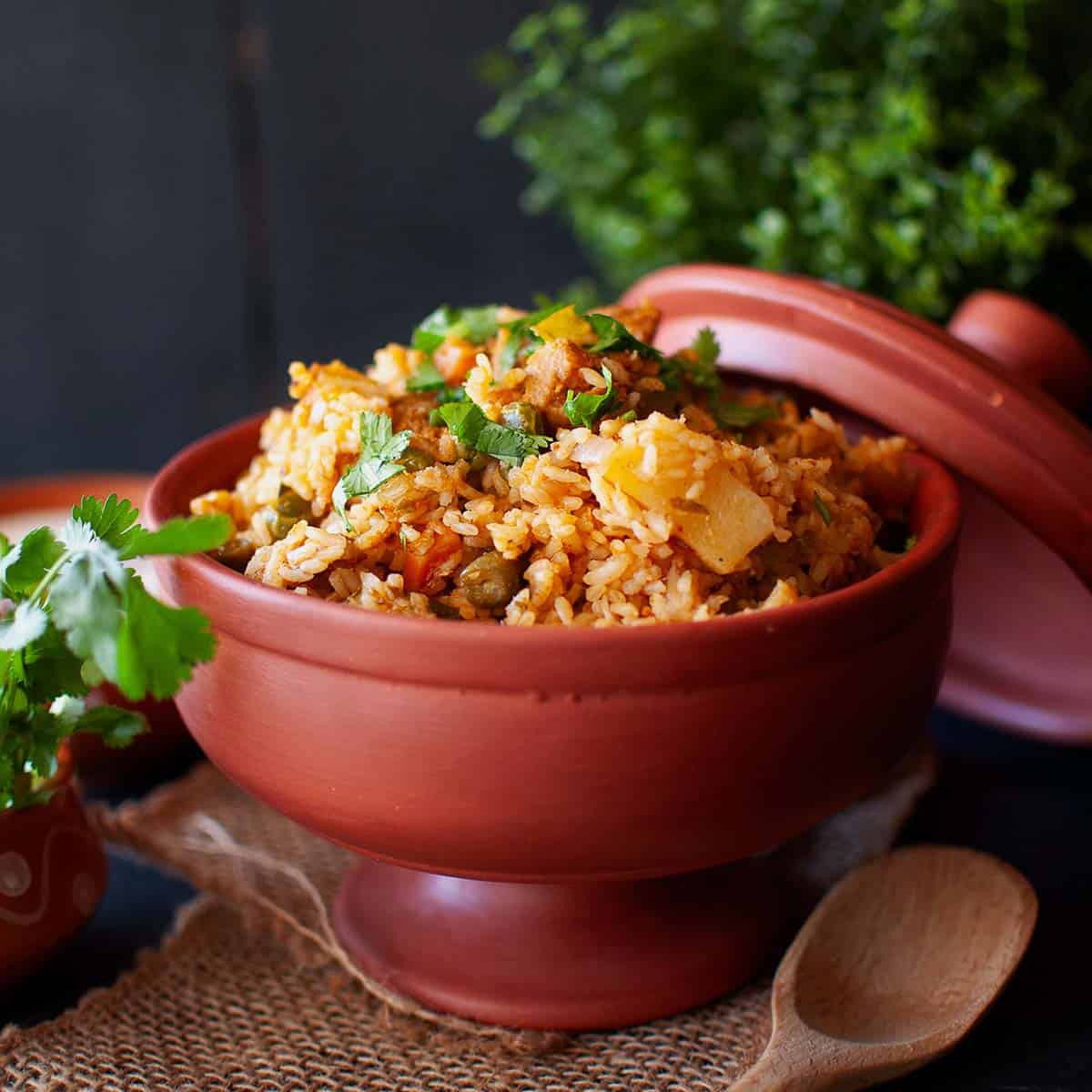 Veg Galauti Briyani Bowl