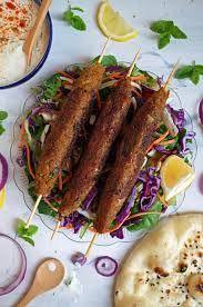 Veg Lucknowi Seekh Kebab
