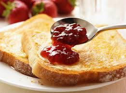 Butter Toast with Jam