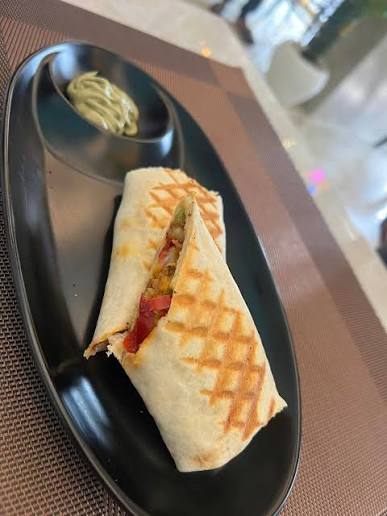 Aloo Tikki Wrap