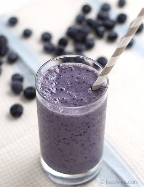 Blueberry shake