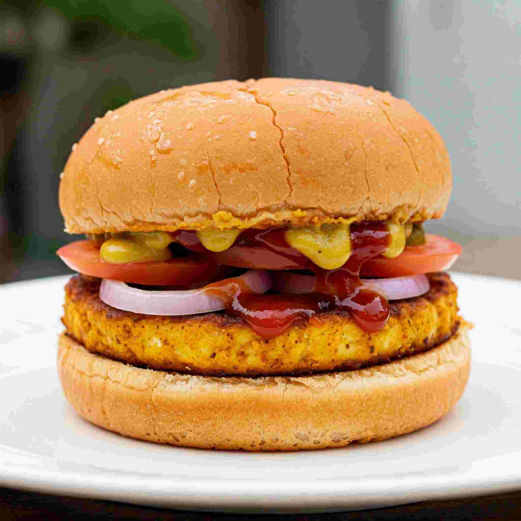 Paneer burger
