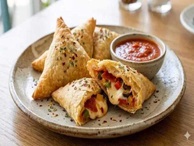 Pizza Samosa Bites