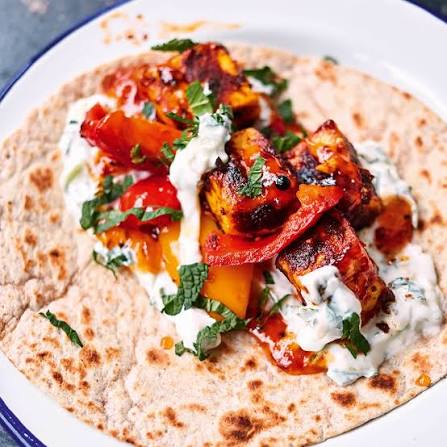 Paneer Tikka Protein Wrap