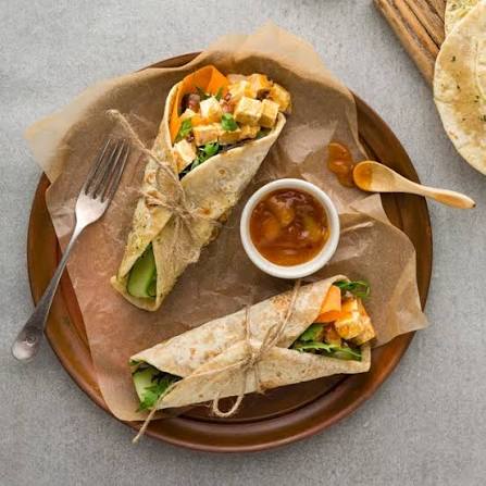 Tandoori Paneer Wrap