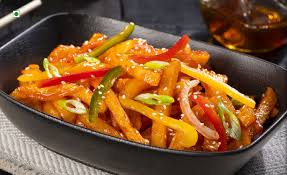 Honey Chilli Potato
