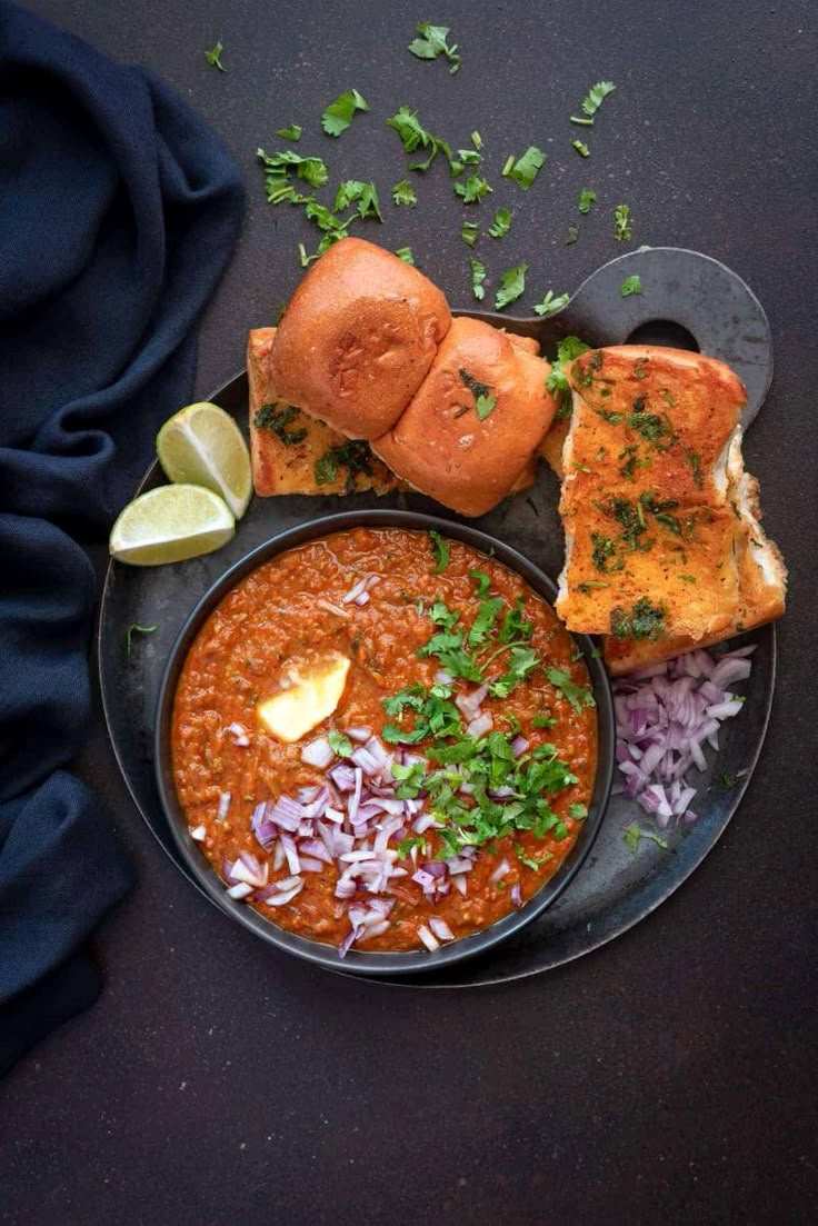 Cheese Pav Bhaji