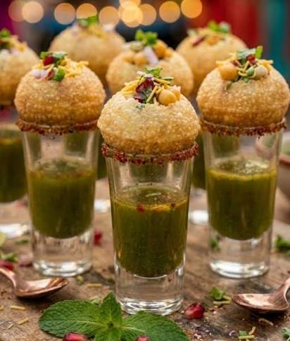 Pani Puri Shot