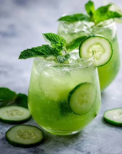CUCUMBER BASIL MINT COOLER