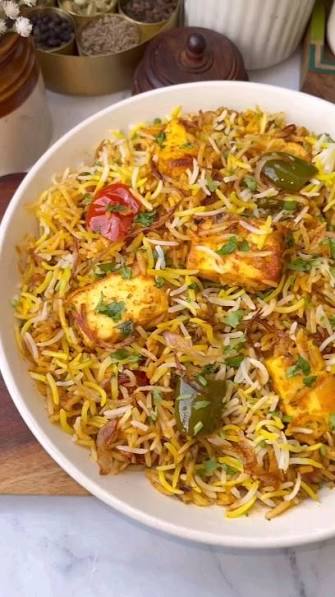 PANEER TIKKA BIRYANI