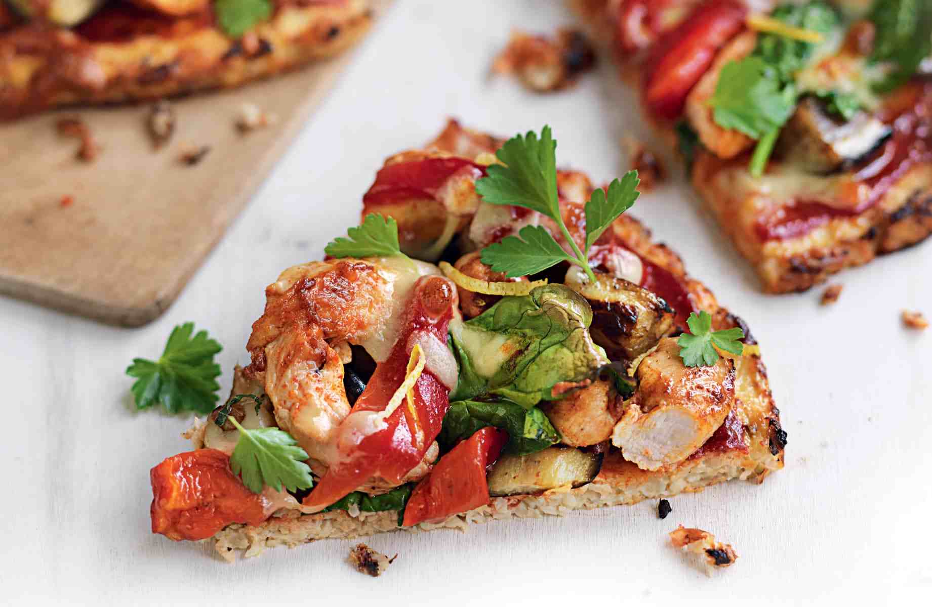 PERI PERI CHICKEN PIZZA
