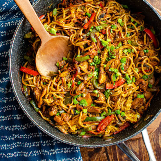 Singapori Chicken Noodles