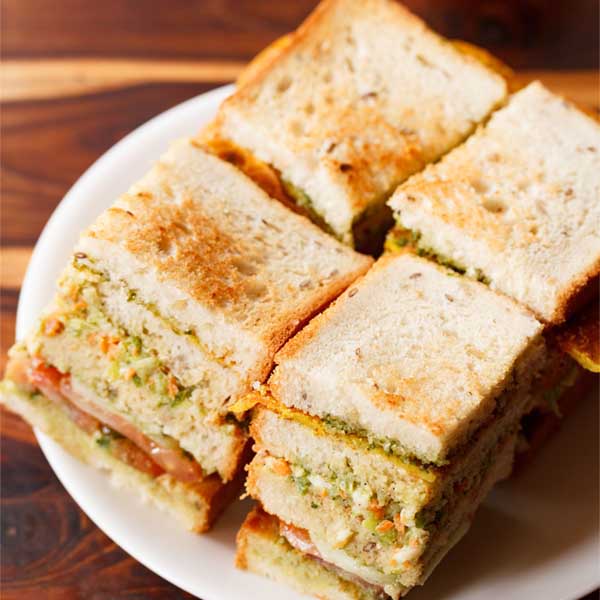 VEG. CLUB SANDWICH