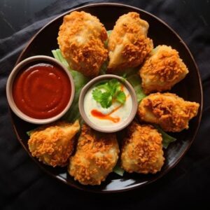 Mutton Kurkure Momo