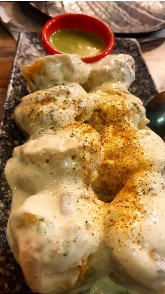 Veg White Gravy Momo