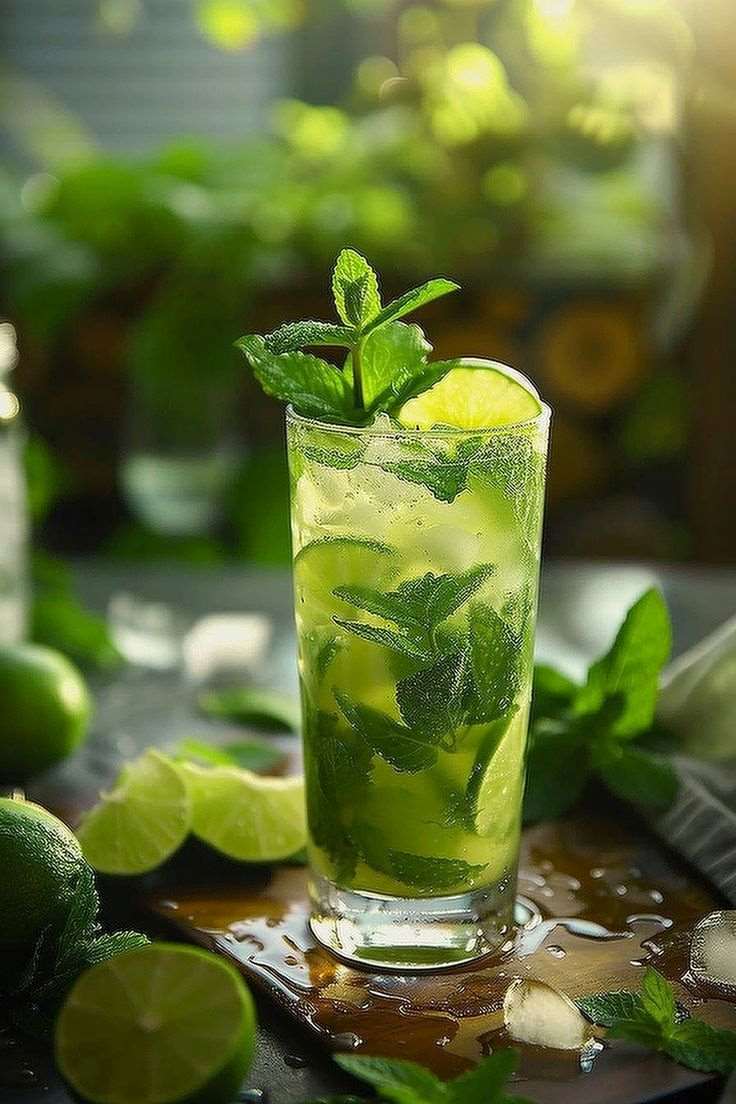 Fresh lime soda