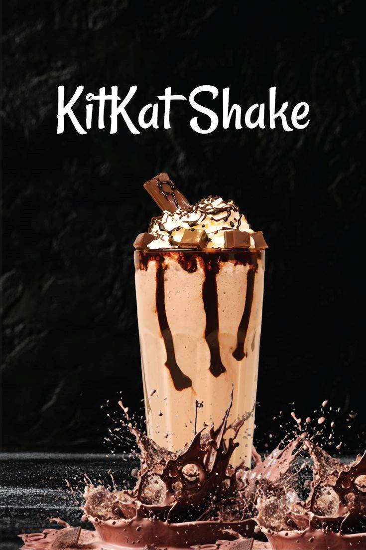 Kitkat crunch shake