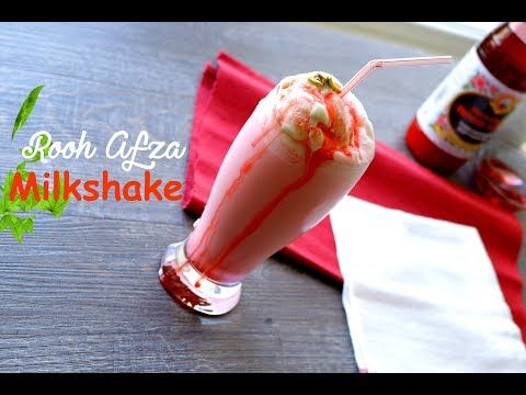 Royal rooh afza shake