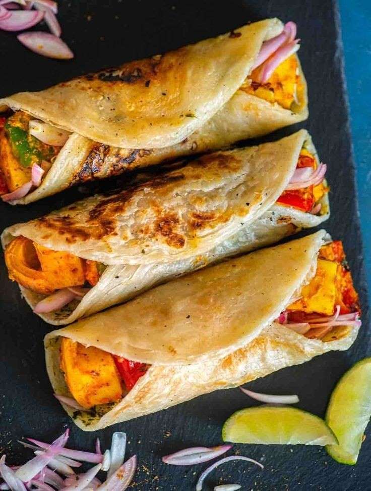 Veg kathi roll