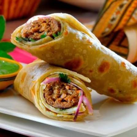 Mutton Kabab Roll
