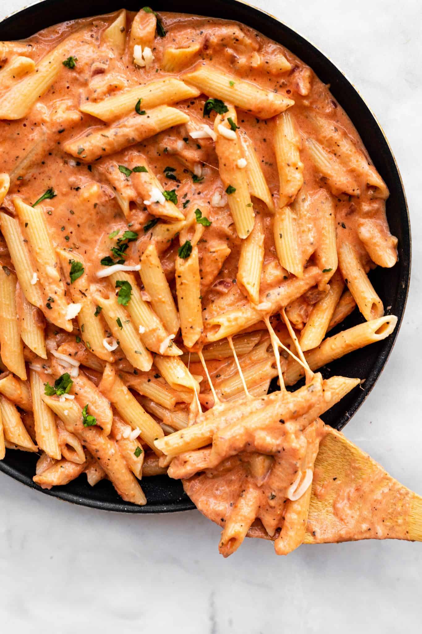 Pink Italian Pasta