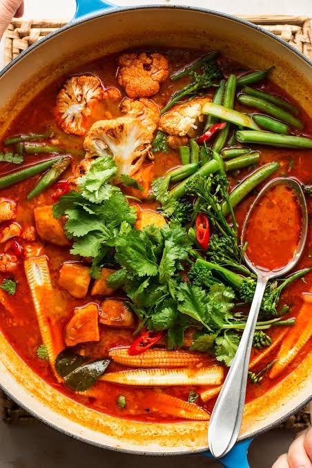 Veg Red Thai Curry