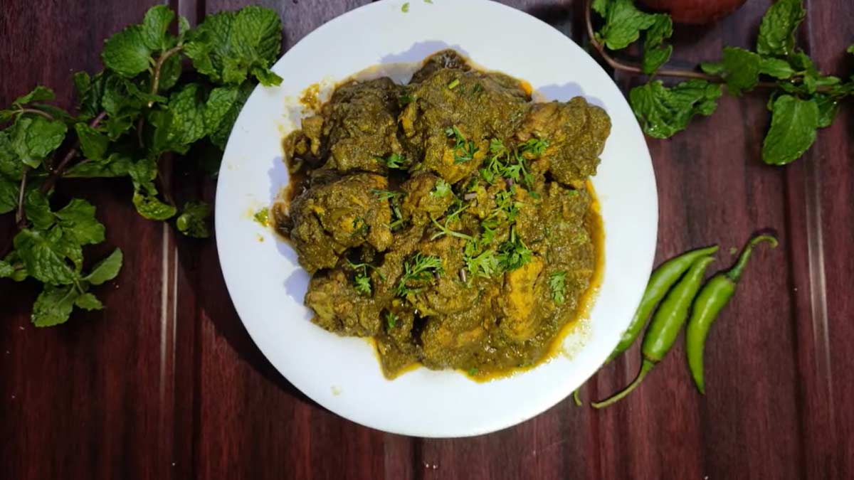 Pudina Chicken