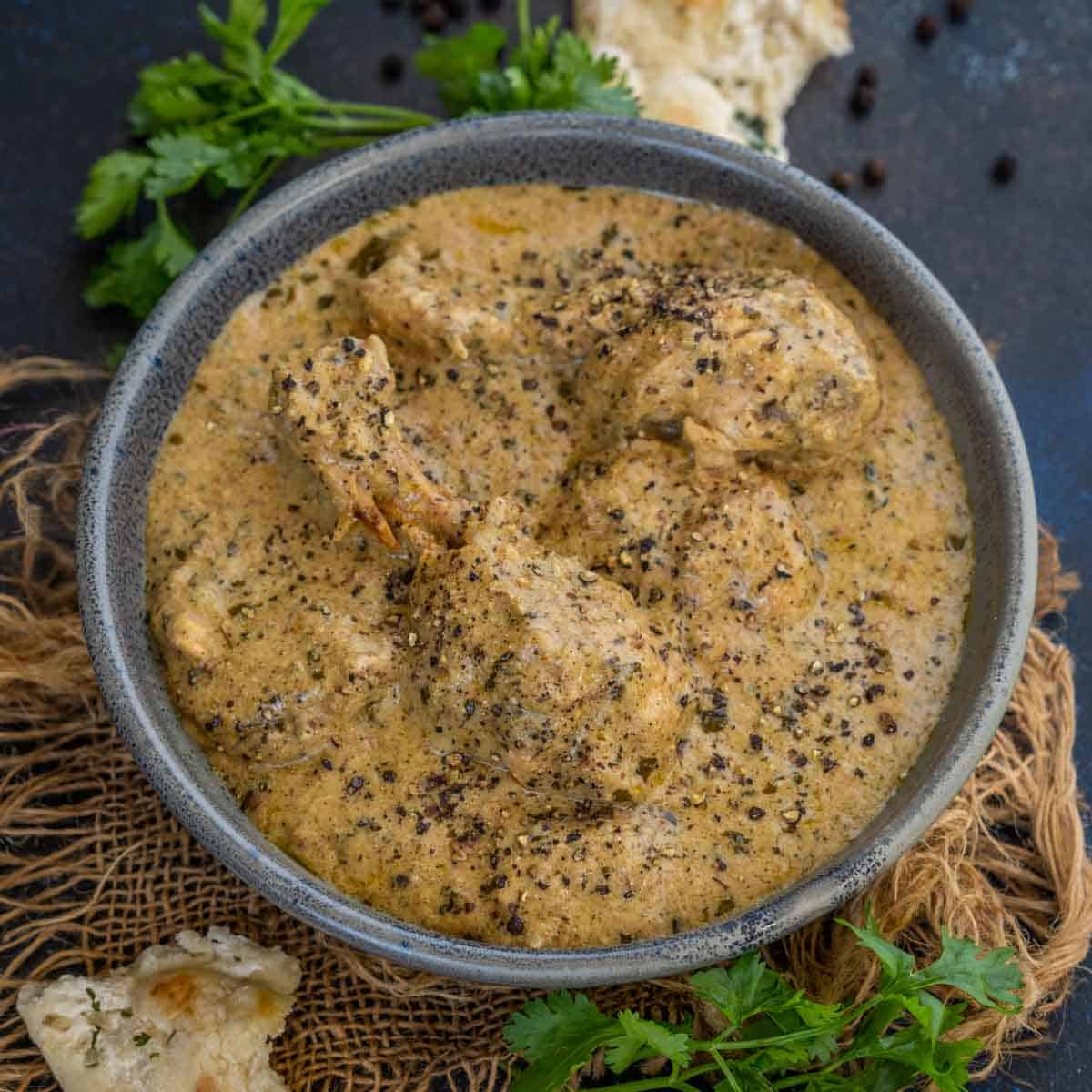 Chicken Kali Mirch Semi Gravy