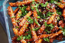 Honey Chilli Potatoes