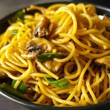 Mushroom & Paneer Noodles