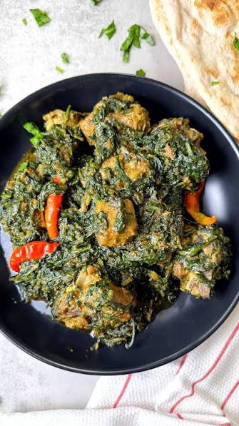 Palak Meat