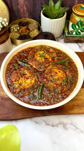 Egg masala gravy